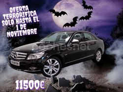 Negro Usado 2008 Mercedes C220 Avantgarde Berlina | 11.500 € (Precio justo)
