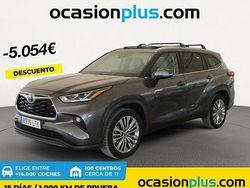 Gris Usado 2021 Toyota Highlander Advance SUV | 50.546 € (Caro)
