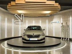 Gris / plata Usado 2023 Skoda Scala Sport Utilitario | 21.900 € (Un poco caro)
