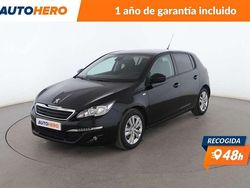 Negro Usado 2017 Peugeot 308 Style Berlina | 10.499 € (Precio justo)