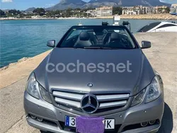 Gris / plata Usado 2010 Mercedes E200 Elegance Descapotable | 14.000 € (Precio justo)