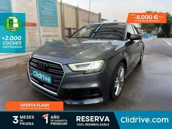 Gris Usado 2016 Audi A3 Sportback S-Line Utilitario | 18.790 € (Precio justo)