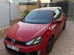 Rojo Usado 2010 VW Golf VI GTI Berlina | 13.000 € (Precio justo)