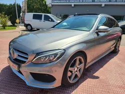 Gris Usado 2015 Mercedes C300e Familiar | 16.999 €