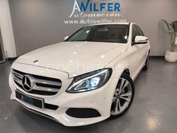 Blanco Usado 2018 Mercedes C220 Berlina | 27.990 € (Precio justo)