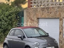 Gris / plata Usado 2015 Fiat 500C Lounge Descapotable | 9900 € (Precio justo)