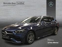 Azul Usado 2023 Mercedes C300e Familiar | 42.900 € (Precio justo)