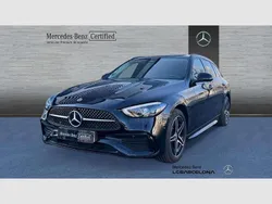 Negro Usado 2023 Mercedes C300e Familiar | 48.900 € (Un poco caro)