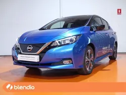 Azul Usado 2020 Nissan Leaf Tekna Utilitario | 33.995 €