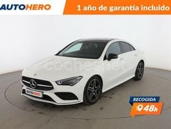 Blanco Usado 2021 Mercedes CLA180 AMG line Berlina | 31.799 € (Precio justo)