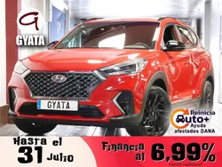 Rojo Usado 2020 Hyundai Tucson N Line SUV | 21.990 € (Precio justo)