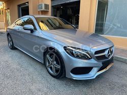 Gris / plata Usado 2016 Mercedes C220 AMG line Coupe | 14.950 €