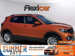 Naranja Usado 2022 VW T-Cross Advance SUV | 18.490 € (Precio justo)