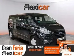 Negro Usado 2023 Ford Transit Custom Trend Familiar | 33.890 € (Un poco caro)