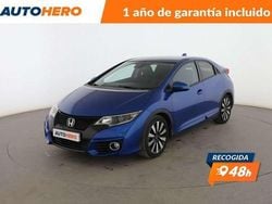 Azul Usado 2015 Honda Civic Elegance Berlina | 12.999 € (Precio justo)