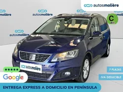 Azul Usado 2020 Seat Alhambra XCELLENCE Monovolumen | 24.890 € (Un poco caro)
