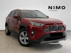 Rojo Usado 2021 Toyota RAV4 Hybrid Advance SUV | 34.400 € (Precio justo)