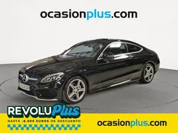 Negro Usado 2016 Mercedes C220 AMG line Coupe | 30.990 € (Caro)