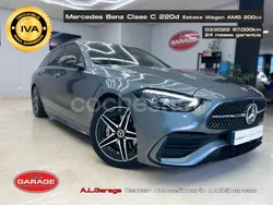 Gris / plata Usado 2022 Mercedes C220 Familiar | 38.890 € (Precio justo)