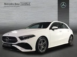 Blanco Usado 2024 Mercedes A200 AMG line Berlina | 33.995 € (Precio justo)