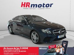 Negro Usado 2018 Mercedes E220 Coupe | 34.890 € (Precio justo)