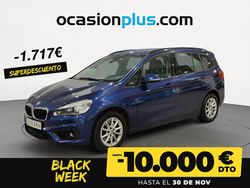 Azul Usado 2018 BMW 218 Gran Tourer Monovolumen | 18.890 € (Un poco caro)