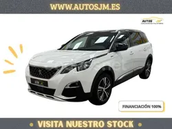 Blanco Usado 2019 Peugeot 5008 GT-line Monovolumen | 19.500 € (Precio justo)