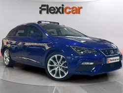 Azul Usado 2018 Seat Leon ST FR Familiar | 12.390 € (Precio justo)
