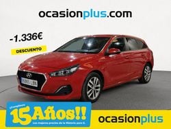 Rojo Usado 2019 Hyundai i30 Familiar | 14.300 € (Precio justo)
