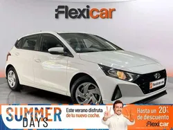Blanco Usado 2021 Hyundai i20 Berlina | 13.690 € (Buen precio)