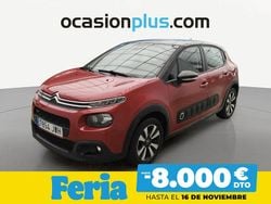 Rojo Usado 2017 Citroën C3 Feel Utilitario | 8290 € (Precio justo)