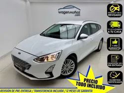 Blanco Usado 2018 Ford Focus Titanium Familiar | 12.400 € (Precio justo)