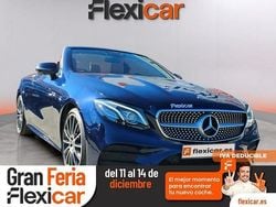Azul Usado 2018 Mercedes E400 Descapotable | 45.490 € (Buen precio)