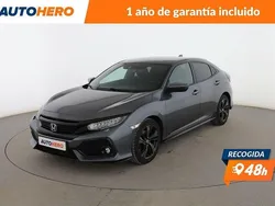 Gris Usado 2018 Honda Civic Sport Plus Berlina | 23.499 € (Precio justo)