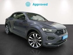 Gris Usado 2021 VW T-Roc Cabriolet R-line Descapotable | 26.900 € (Super precio)