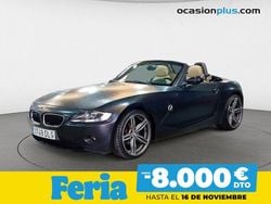 Negro Usado 2005 BMW Z4 Descapotable | 14.300 € (Precio justo)