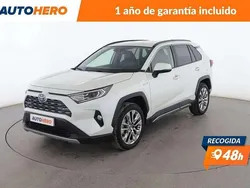 Blanco Usado 2021 Toyota RAV4 Hybrid Luxury SUV | 33.142 € (Precio justo)