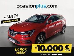Rojo Usado 2023 Renault Mégane GrandTour Zen Familiar | 19.690 € (Precio justo)