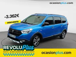 Azul Usado 2019 Dacia Lodgy Monovolumen | 14.990 € (Precio justo)