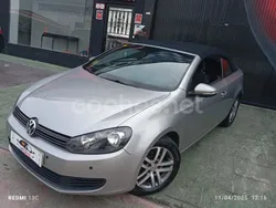 Gris / plata Usado 2012 VW Golf Cabriolet Descapotable | 10.499 € (Precio justo)