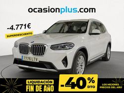 Blanco Usado 2021 BMW X3 xLine SUV | 35.490 € (Precio justo)
