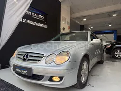 Gris / plata Usado 2007 Mercedes CLK280 Elegance Coupe | 9990 € (Precio justo)
