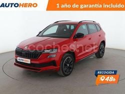 Rojo Usado 2022 Skoda Karoq SportLine SUV | 26.099 € (Precio justo)