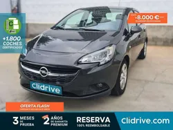 Negro Usado 2016 Opel Corsa Selective Berlina | 7990 € (Buen precio)