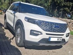 Blanco Usado 2022 Ford Explorer Platinum SUV | 49.500 € (Buen precio)