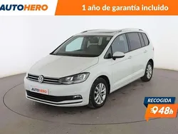 Blanco Usado 2019 VW Touran Advance Monovolumen | 20.999 € (Precio justo)