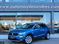 Azul Usado 2021 VW T-Roc Advance SUV | 19.900 € (Precio justo)