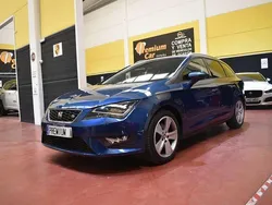 Azul Usado 2016 Seat Leon ST FR Familiar | 13.990 € (Precio justo)
