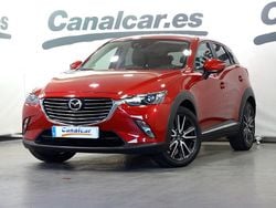 Rojo Usado 2016 Mazda CX-3 Luxury SUV | 13.525 € (Precio justo)