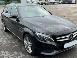 Negro Usado 2015 Mercedes C350e Familiar | 19.990 €